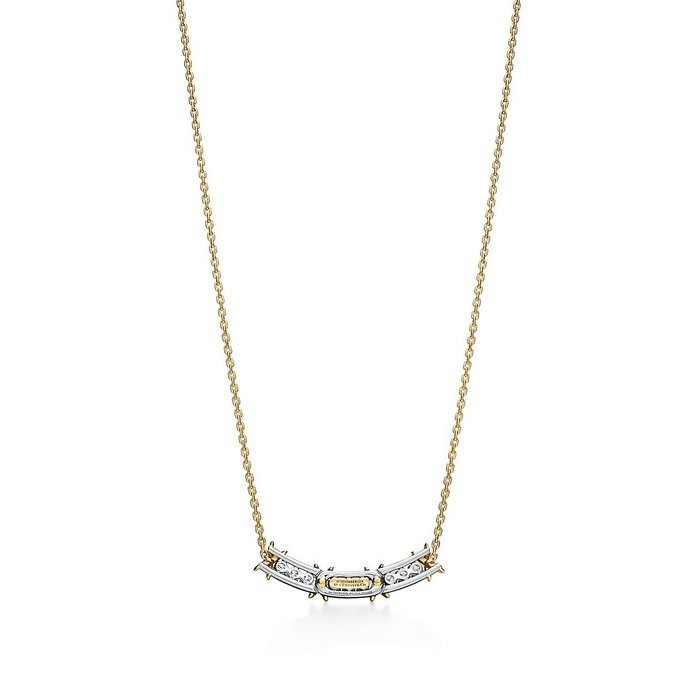 Sixteen Stone Narrow Pendant